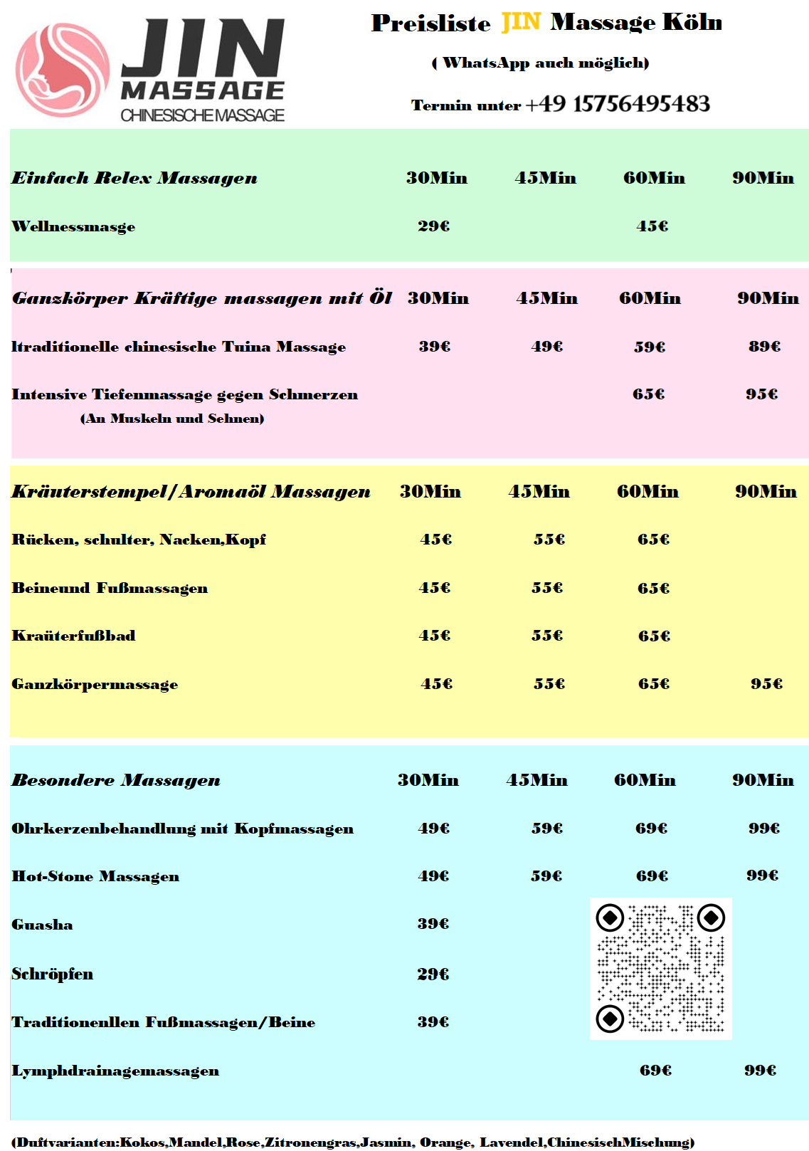 Chinesische Massage Köln